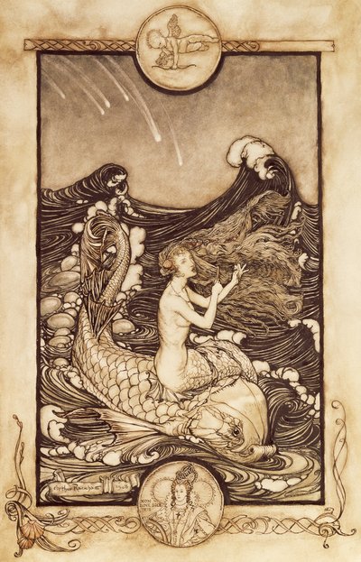 Mermaid and Dolphin from 
